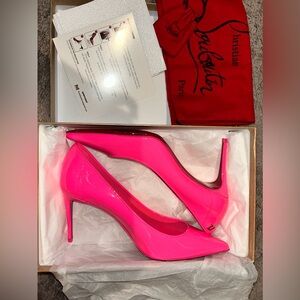 Christian Louboutin pink Sporty Kate, new with box size 37